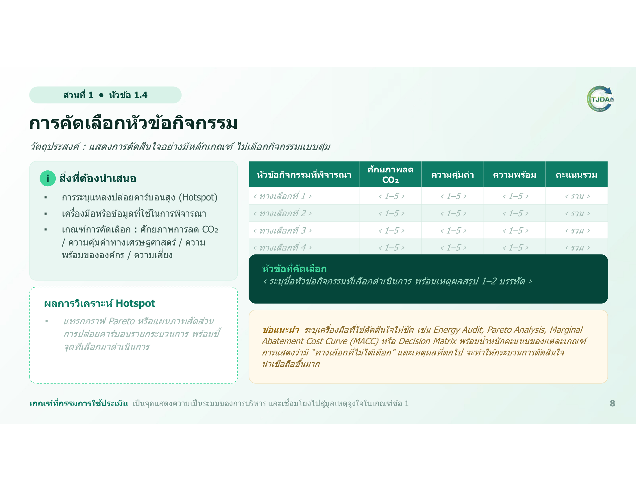 เอกสารภาพรวมTJDA 2027